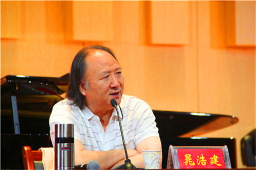 2016060208584488.jpg 解放军艺术学院晁浩建教授应邀来我院讲学